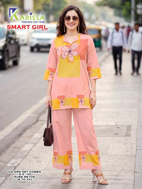 Karissa smart girl vol 4 coord set 152 wholesale vastra